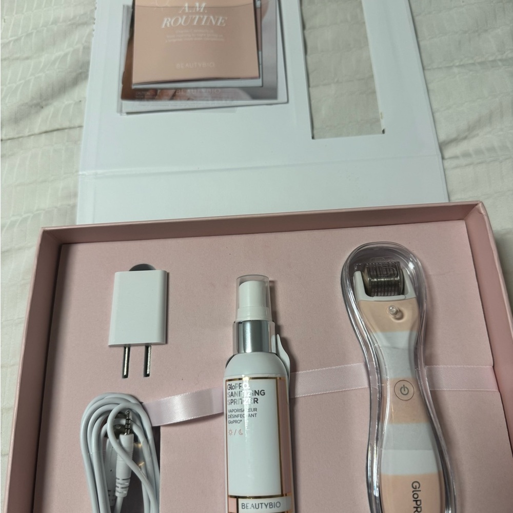 GlowPro BeautyBio set.  Micro needling